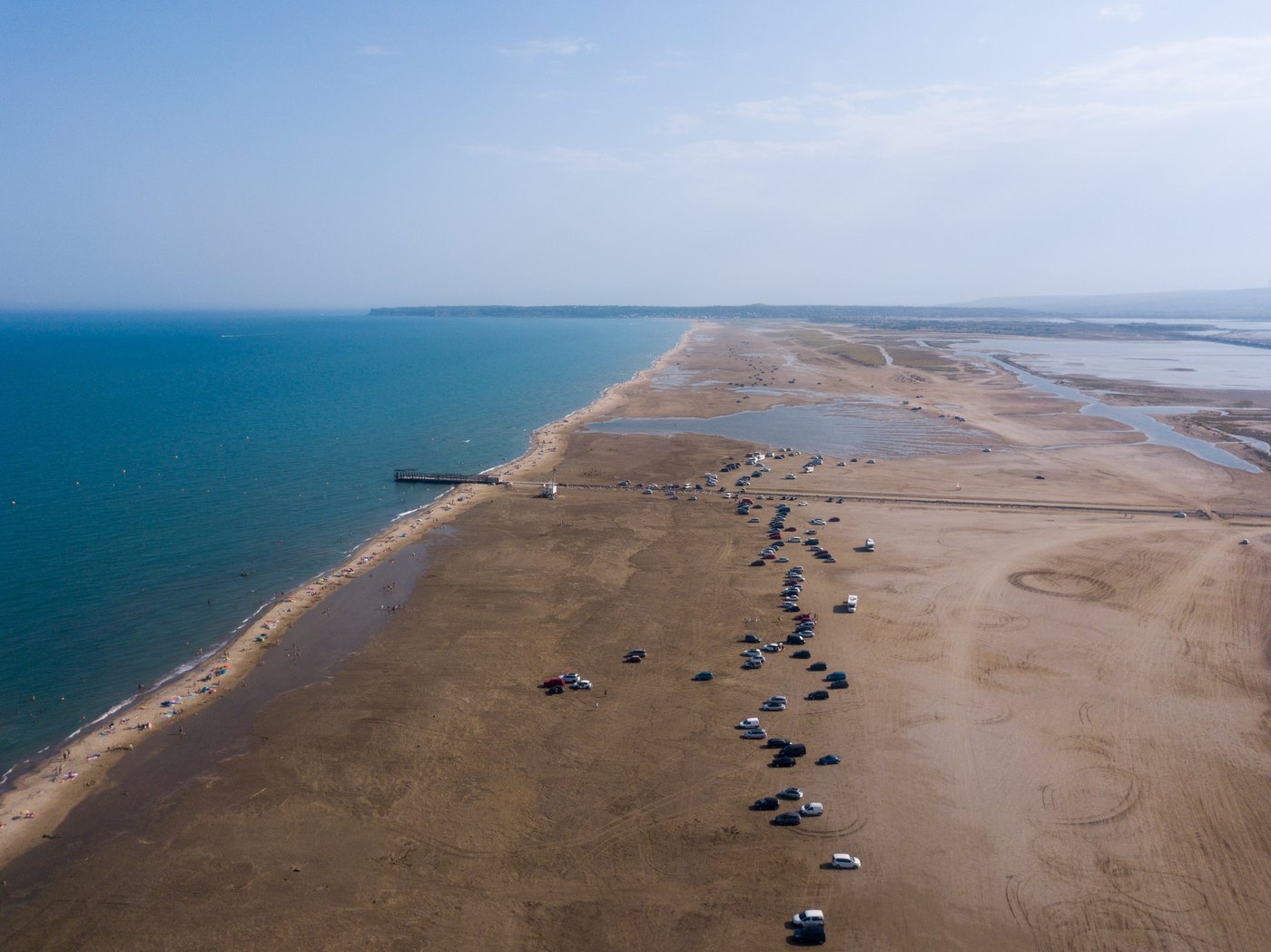 Plage entre Port-la-Nouvelle et La Franqui